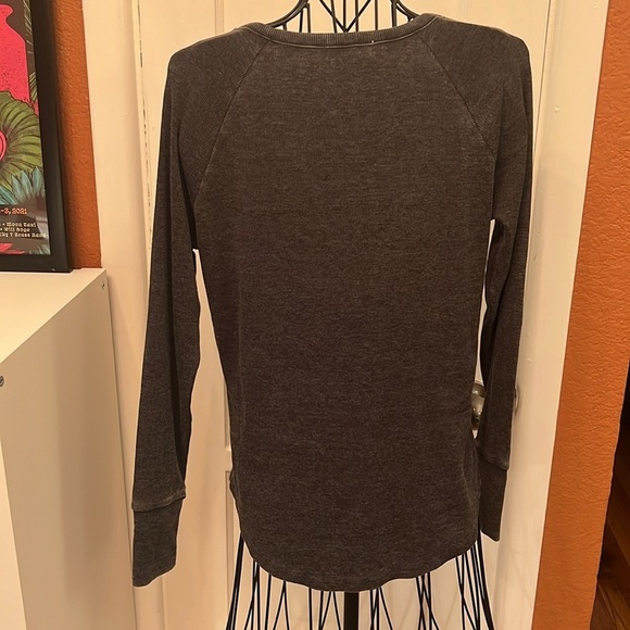 Ultra Flirt Henley Woman's Knit Shirt-Size L - Picture 6 of 7